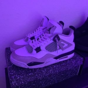 Size 13 - Jordan 4 Retro Military Black (used)